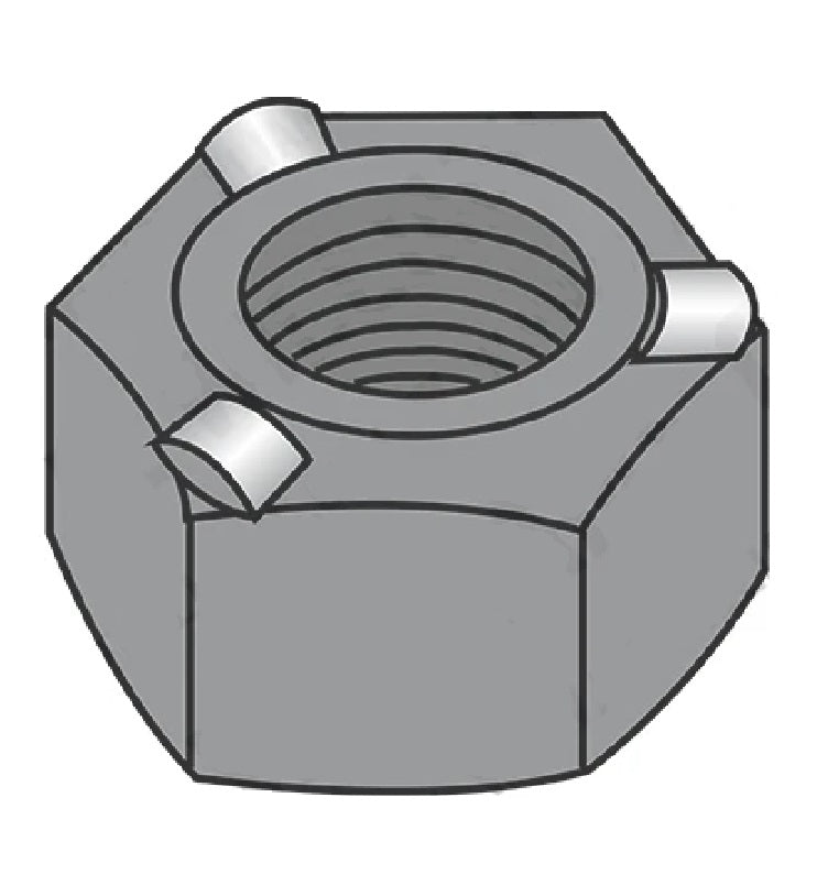 1/4"-20 Heavy Hex Weld Nuts Steel (Package of 50)