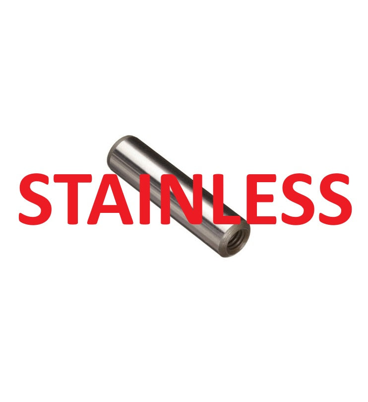 M16 x 50 Pull Dowel Pins M8-1.25 Internal Thread 18-8 Stainless Steel (Package of 1)