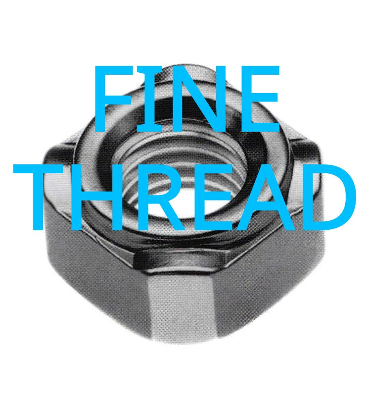 1/4"-28 GM# 9417108 Fine Thread Square Weld Nuts Steel (Package of 100)