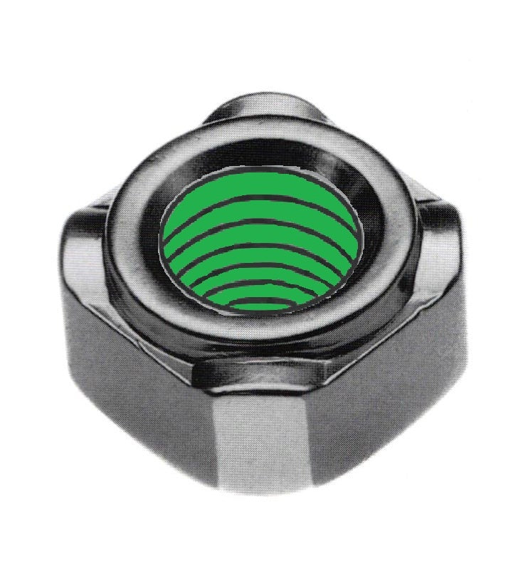 M6-1.0 GM# 11514057 Square Weld Nuts Steel Teflon Coated Threads (Package of 100)