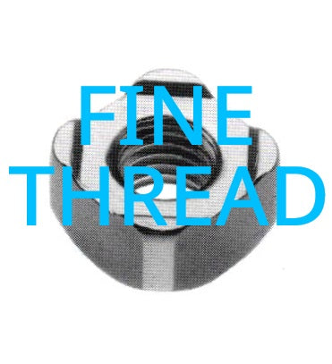 1/2"-20 Fine Thread Heavy Square Weld Nuts Steel (Package of 50)